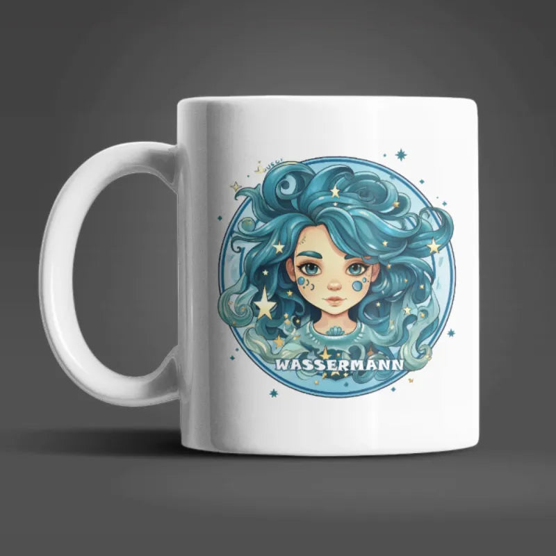 Sternzeichen Tierkreis Kaffeetasse Tasse Geschenkidee Geschenk 330 ml - WS-Trend.de Teetasse