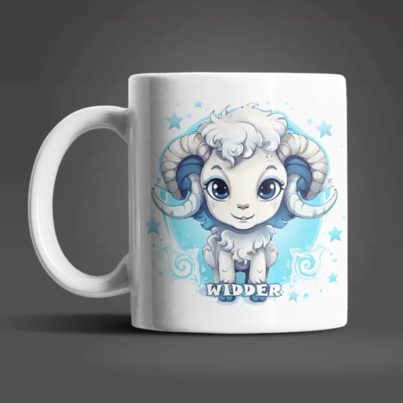 Sternzeichen Tierkreis Kaffeetasse Tasse Geschenkidee Geschenk 330 ml - WS-Trend.de Teetasse