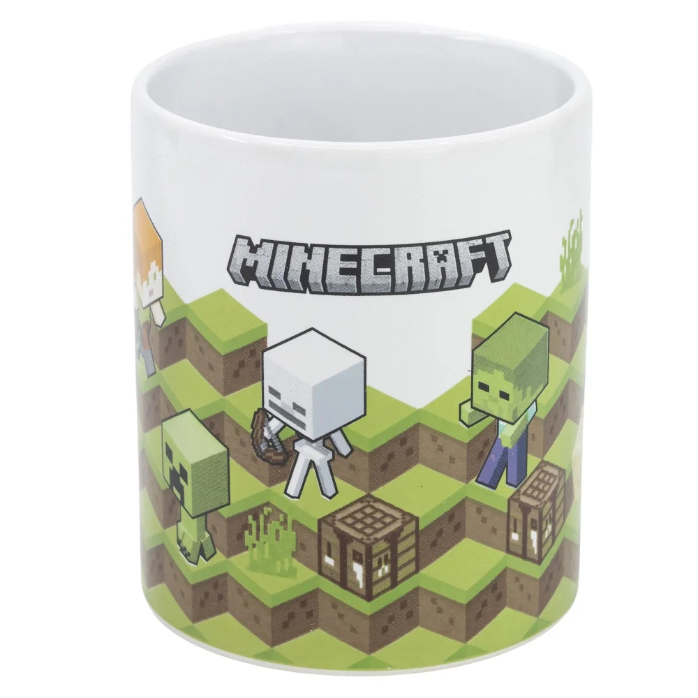 Minecraft Gamer Steve Alex Creeper Kaffeetasse Teetasse Keramik Tasse 330 ml - WS-Trend.de