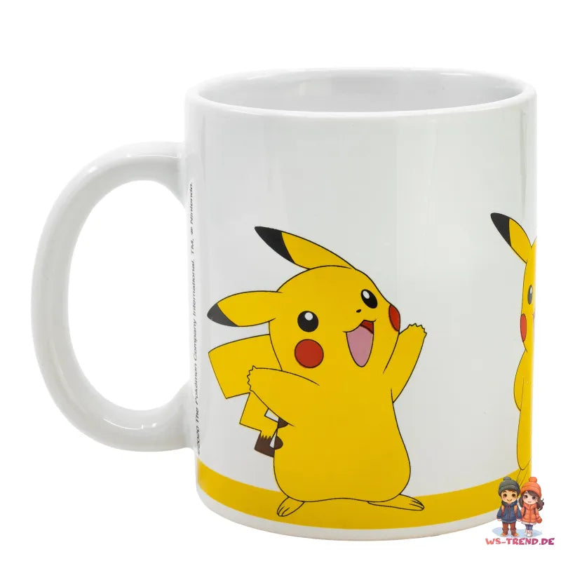 Pokemon Pikachu Kaffeetasse Teetasse 330 ml - WS-Trend.de Tasse Geschenkidee Geschenk