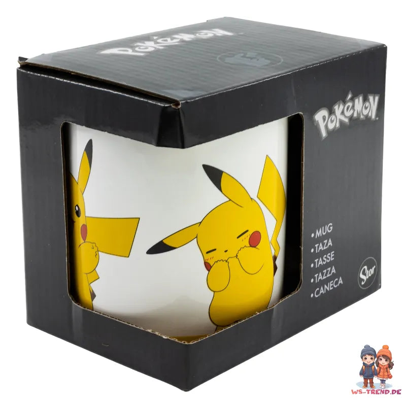 Pokemon Pikachu Kaffeetasse Teetasse 330 ml - WS-Trend.de Tasse Geschenkidee Geschenk