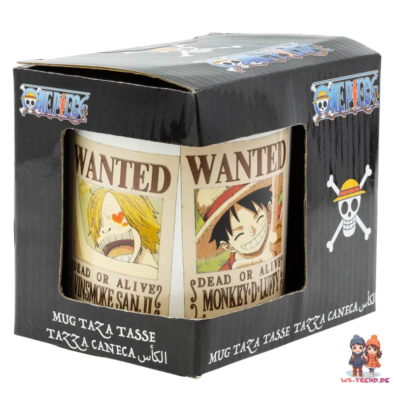 One Piece Ruffy Crew Teetasse Tasse Kaffeetasse Geschenkidee 325 ml - WS-Trend.de