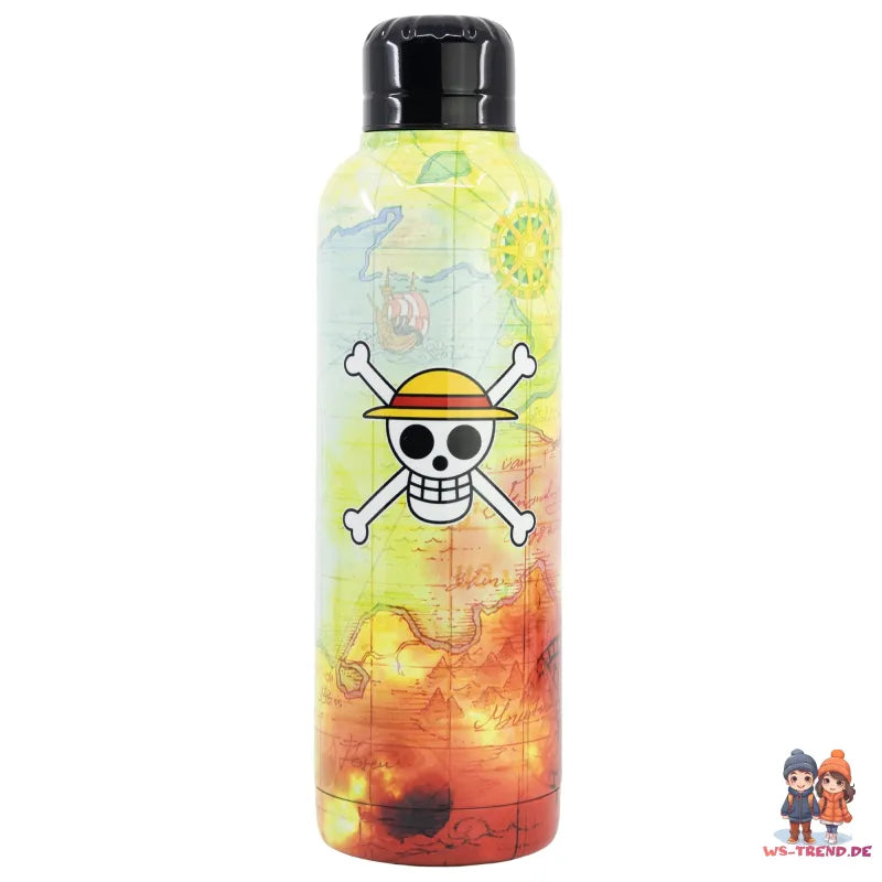 Anime One Piece Ruffy Edelstahl Wasserflasche Trinkflasche Flasche 515 ml - WS-Trend.de
