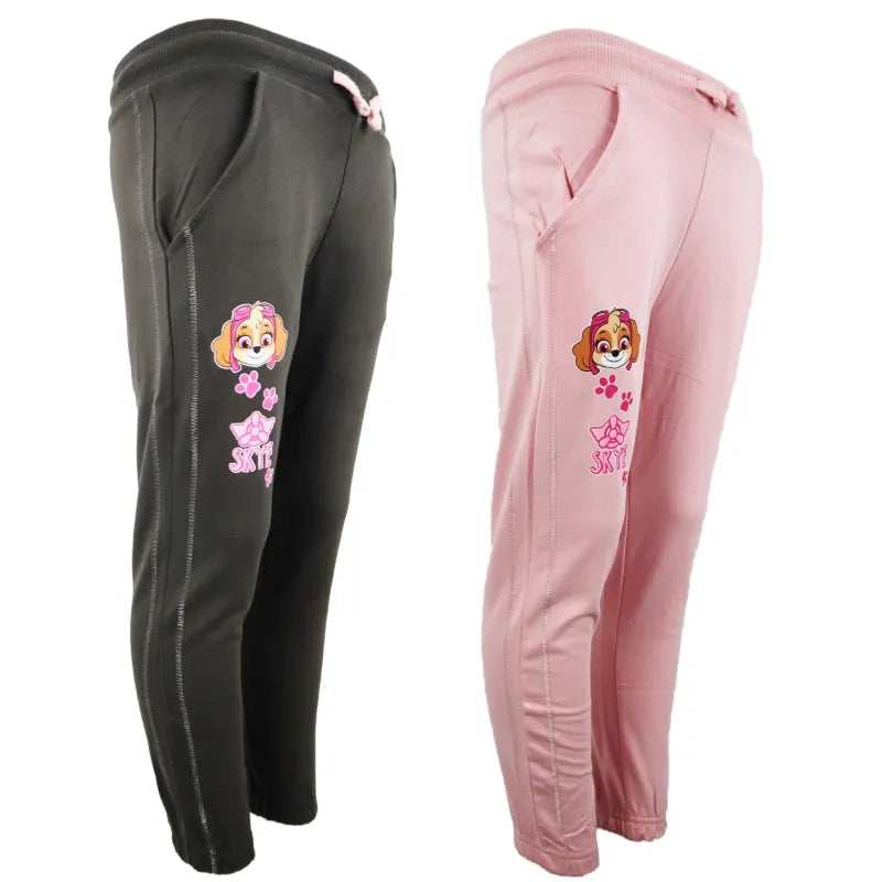 Paw Patrol Kinder Turn Jogginghose - WS-Trend.de Skye Hose Freizeithose Mädchen 98 -128 Rosa Grau