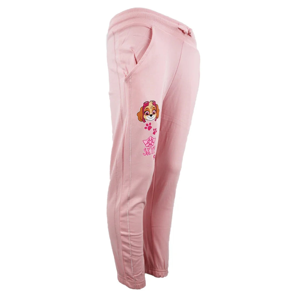 Paw Patrol Kinder Turn Jogginghose - WS-Trend.de Skye Hose Freizeithose Mädchen 98 -128 Rosa Grau
