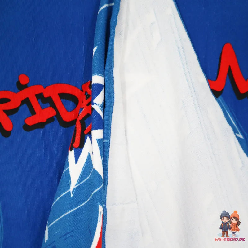 Marvel Spiderman Mikrofaser Strandtuch Badetuch XL 70x140 cm - WS-Trend.de Duschtuch