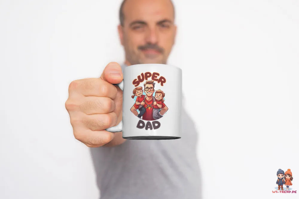 Super DAD Kaffeetasse Teetasse Tasse Geschenkidee Geschenk - WS-Trend.de
