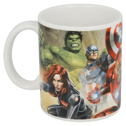Marvel Avengers Kaffeetasse Teetasse Tasse Geschenkidee 330 ml - WS-Trend.de