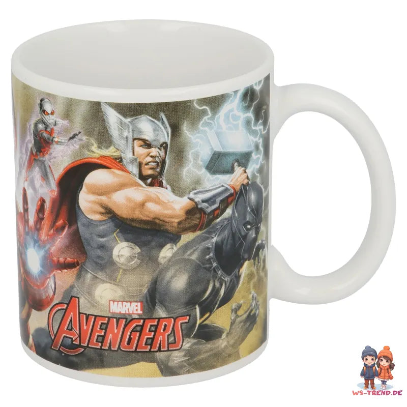 Marvel Avengers Kaffeetasse Teetasse Tasse Geschenkidee 330 ml - WS-Trend.de