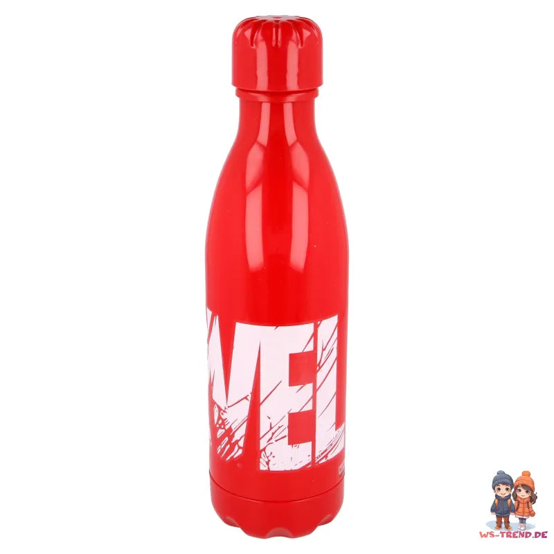 Marvel Trinkflasche Wasserflasche 660 ml - WS-Trend.de Flasche in Rot