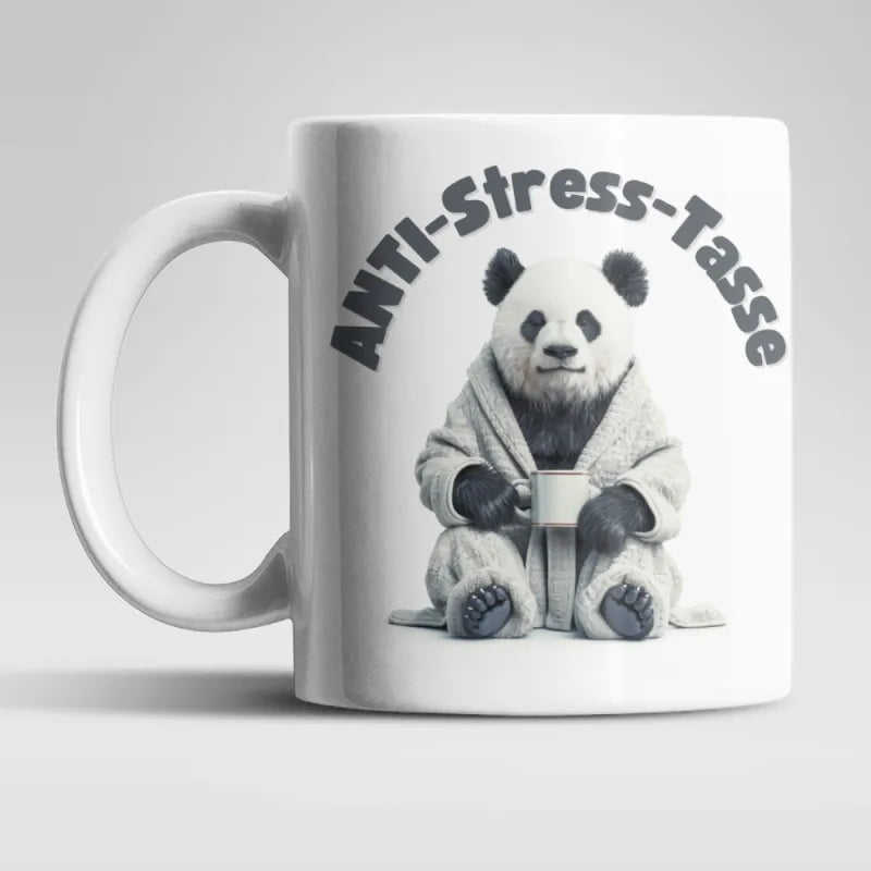 Anti Stress Panda Kaffeetasse Teetasse Tasse Geschenkidee 325 ml - WS-Trend.de