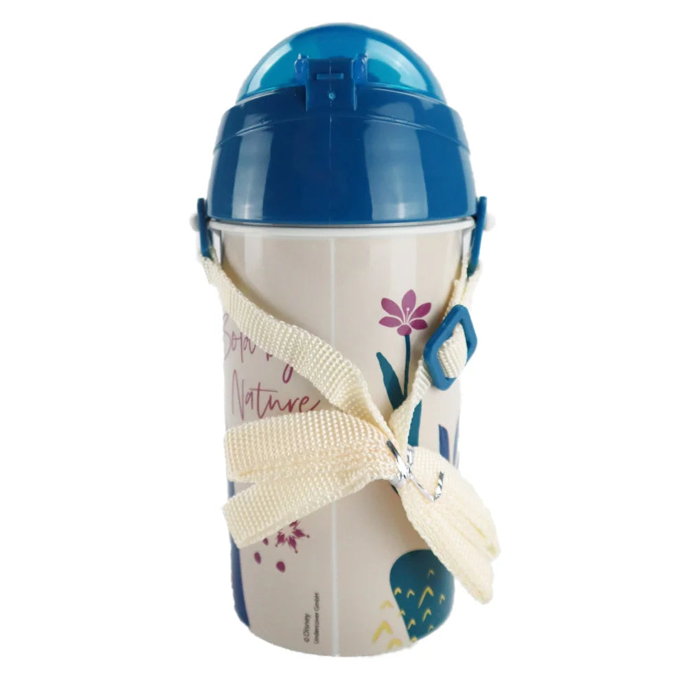 Disney Die Eiskönigin Elsa Flasche mit Trinkhalm Gurt 500 ml - WS-Trend.de Wasserflasche