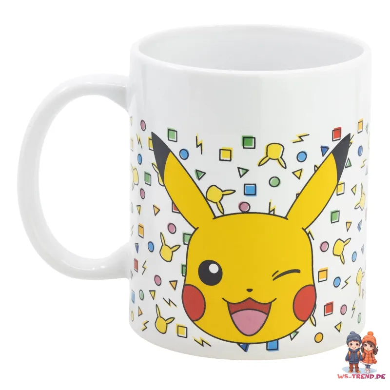 Pokemon Pikachu Kaffeetasse Teetasse Tasse Geschenkidee 325 ml - WS-Trend.de