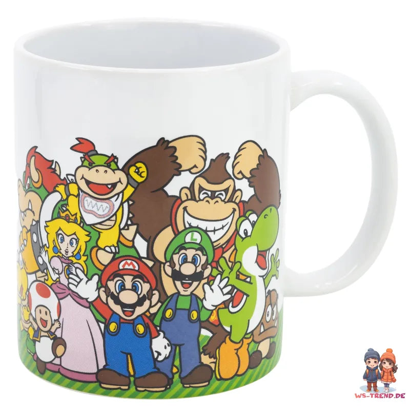 Super Mario Luigi Donkey Gamer Kaffeetasse Teetasse Tasse Geschenkidee 330 ml - WS-Trend.de