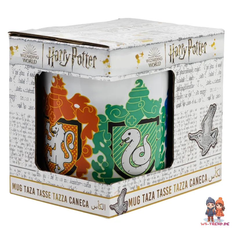 Harry Potter Hogwarts Teetasse Tasse Kaffeetasse Geschenkidee 325 ml - WS-Trend.de