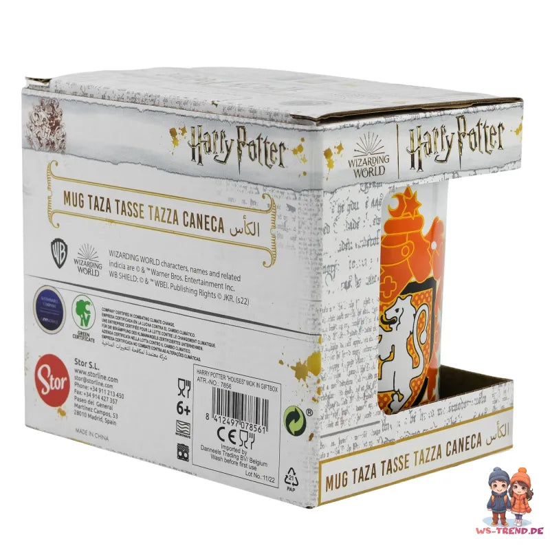 Harry Potter Hogwarts Teetasse Tasse Kaffeetasse Geschenkidee 325 ml - WS-Trend.de