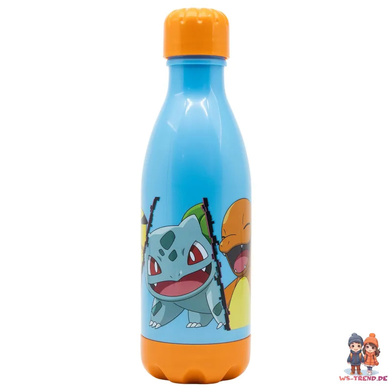 Pokemon Pikachu and Friends Wasserflasche Trinkflasche Flasche 660 ml WS Trend.de