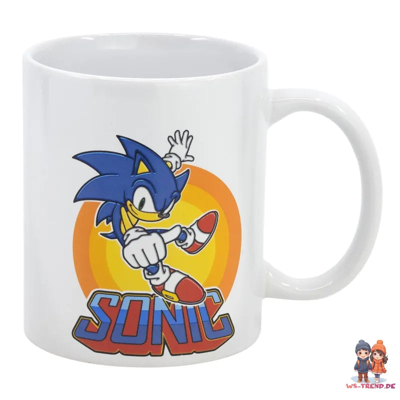 Sonic the Hedgehog Kaffeetasse Teetasse Tasse Geschenkidee 325 ml - WS-Trend.de