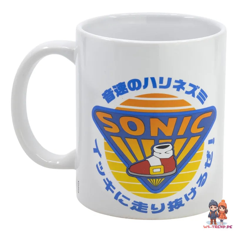 Sonic the Hedgehog Kaffeetasse Teetasse Tasse Geschenkidee 325 ml - WS-Trend.de
