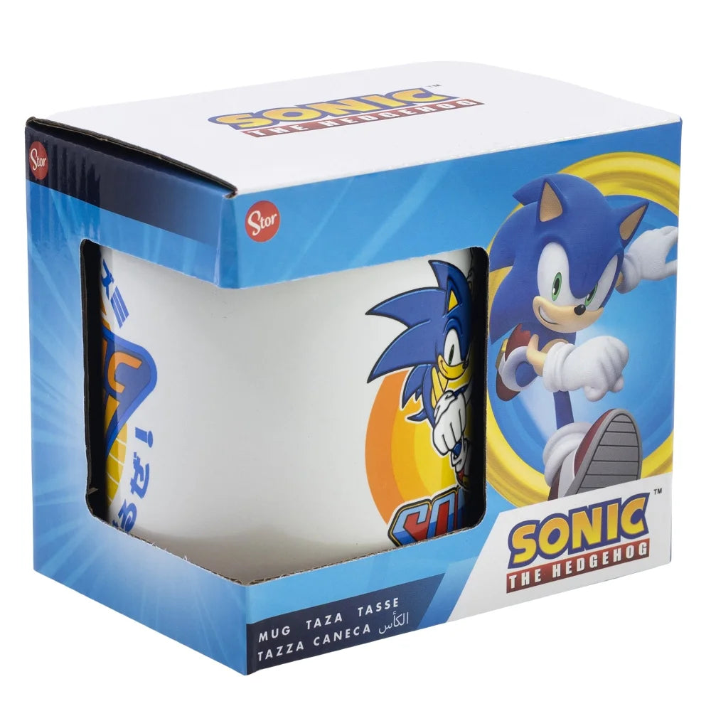Sonic the Hedgehog Kaffeetasse Teetasse Tasse Geschenkidee 325 ml - WS-Trend.de