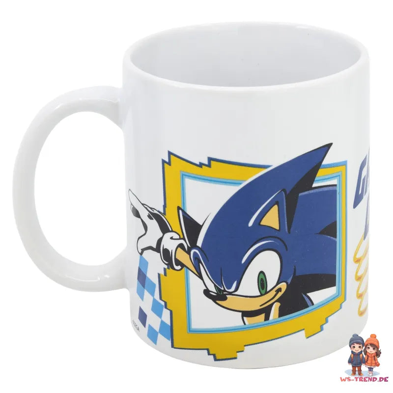 Sonic the Hedgehog Kaffeetasse Teetasse Tasse Geschenkidee 330 ml - WS-Trend.de