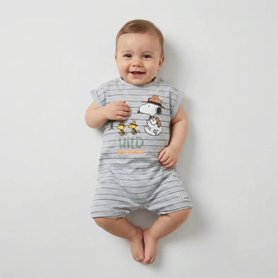 Snoopy Love Baby Kleinkind kurzarm Body Strampler - Ansicht 2