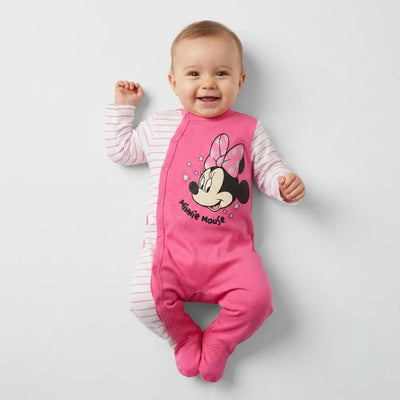 Disney Minnie Maus Baby Kleinkind Strampler Einteiler - Ansicht 2