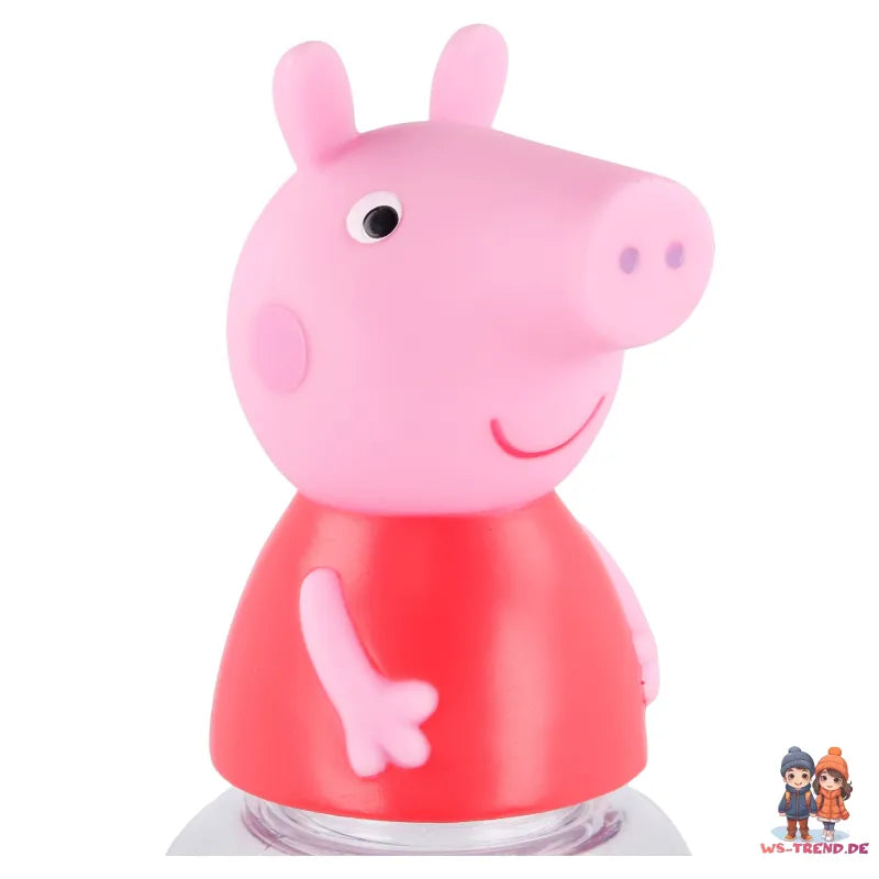 Peppa Wutz George 3D Deckel Kinder Trinkflasche Wasserflasche Flasche 560 ml - WS-Trend.de Pig Sportflasche 430