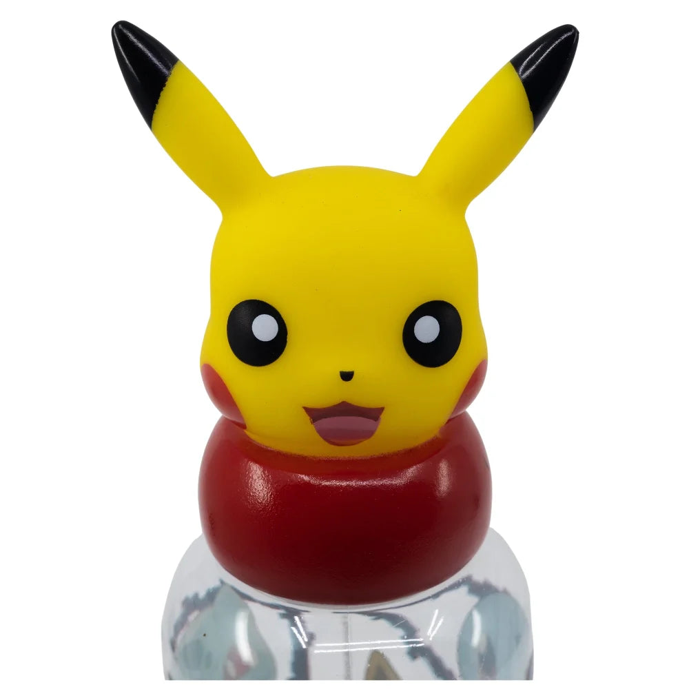 Pokemon Pikachu 3D Deckel Kinder Wasserflasche Trinkflasche - WS-Trend.de Flasche 560 ml