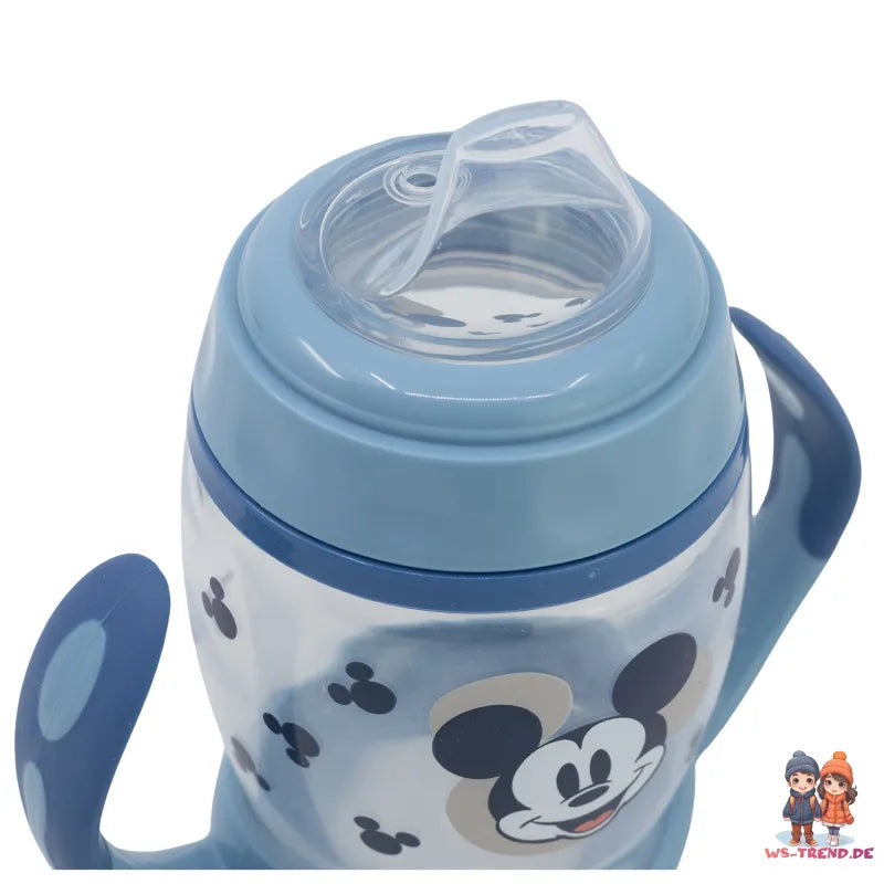 Disney Baby Mickey Maus Milchflasche Babyfläschchen Haltegriff 270 ml - WS-Trend.de