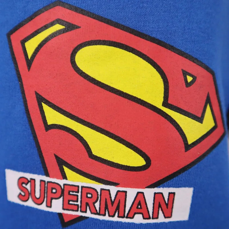 DC Comics Superman Kinder Jogginghose Hose - WS-Trend.de Sporthose 104 bis 134 Blau Schwarz