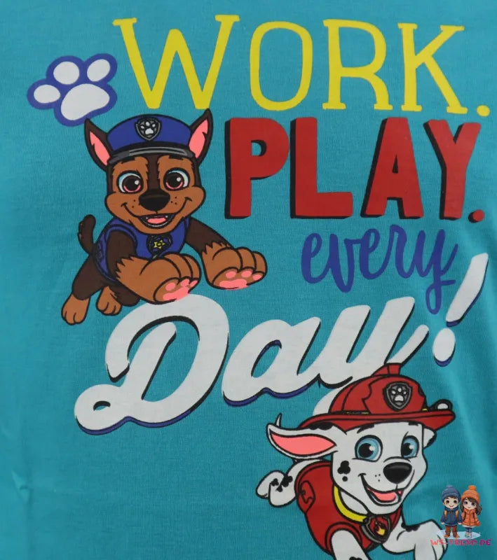 Paw Patrol Chase Marshall Kinder langarm Shirt - WS-Trend.de Jungen Langarmshirt 98-128 Baumwolle