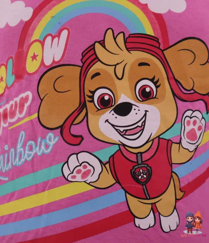 Paw Patrol Skye Kinder langarm Pyjama Schlafanzug - WS-Trend.de 98 -128 Baumwolle