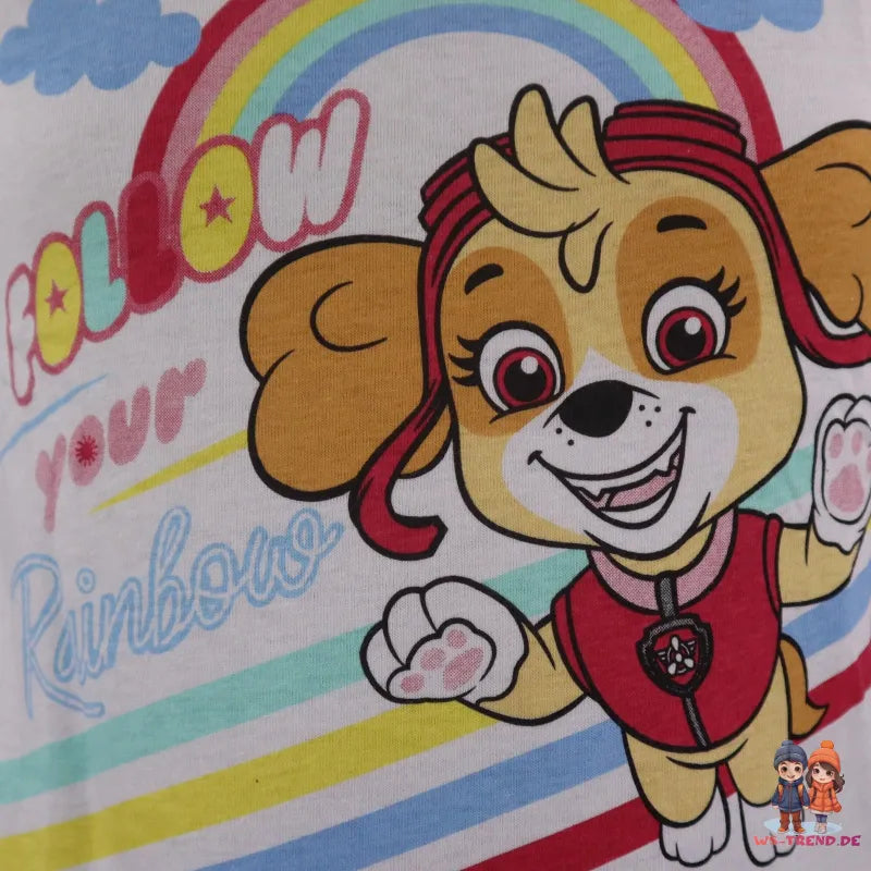Paw Patrol Skye Kinder langarm Pyjama Schlafanzug - WS-Trend.de 98 -128 Baumwolle