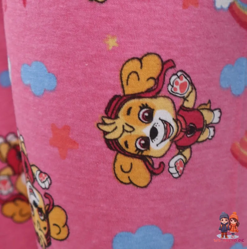 Paw Patrol Skye Kinder langarm Pyjama Schlafanzug - WS-Trend.de 98 -128 Baumwolle