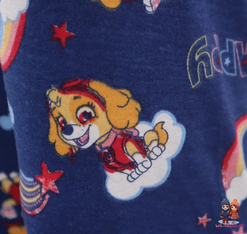 Paw Patrol Skye Kinder langarm Pyjama Schlafanzug - WS-Trend.de 98 -128 Baumwolle