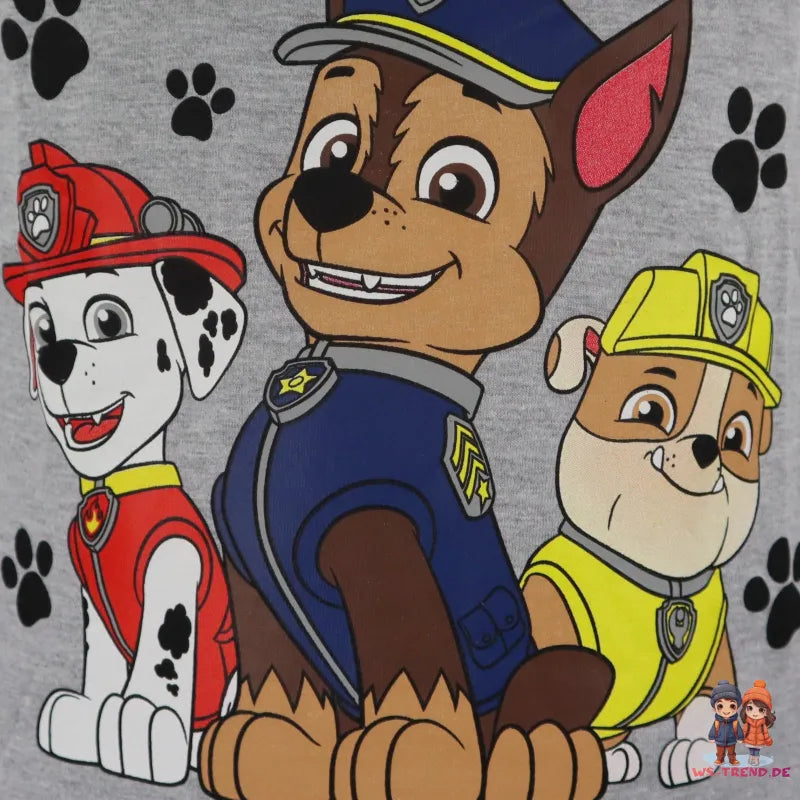 Paw Patrol Jungen Kinder Schlafanzug Pyjama lang - WS-Trend.de Nachtwäsche 98 - 128 Baumwolle