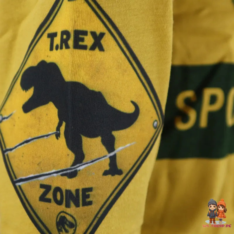 Jurassic World Kinder Jugend langarm T-Shirt - WS-Trend.de T-Rex Jungen Shirt Gr. 134-164 Dinosaurier