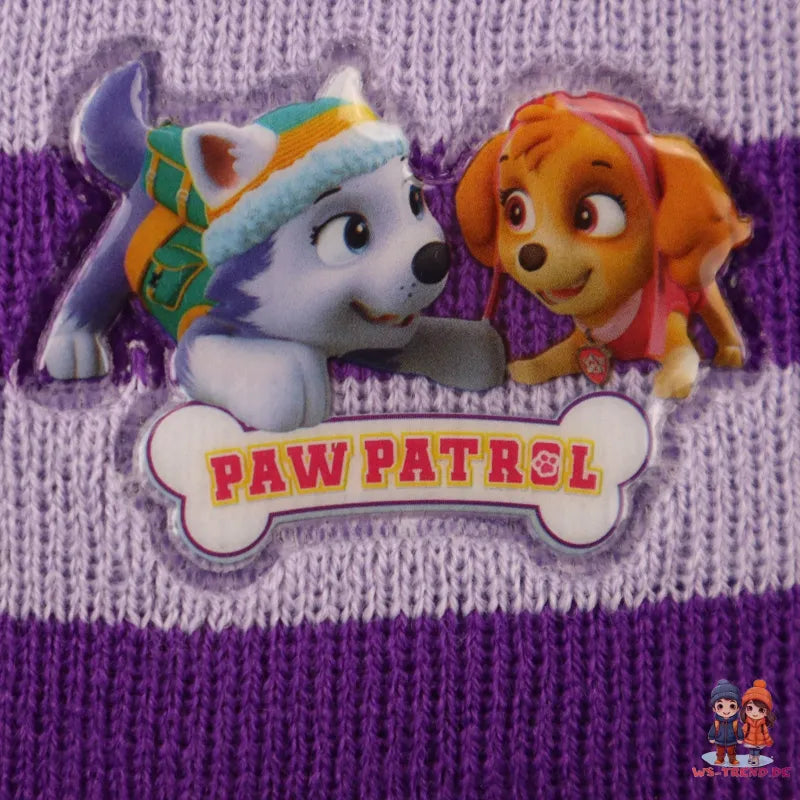 Paw Patrol Skye Everest Kinder Herbst Wintermütze plus Schal - WS-Trend.de Winter Set Mütze 48 51