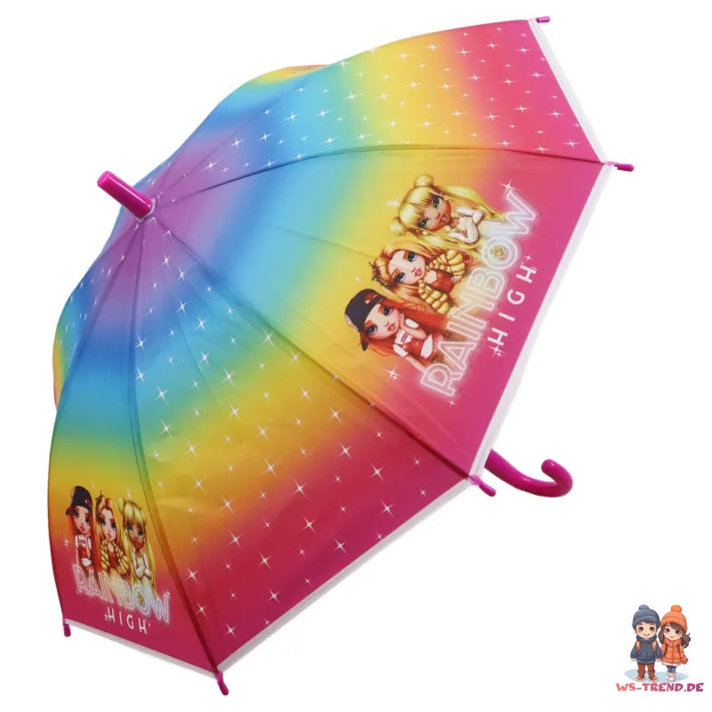 Rainbow High Kinder Regenschirm plus Poncho - WS-Trend.de Regenponcho Schirm D 75cm