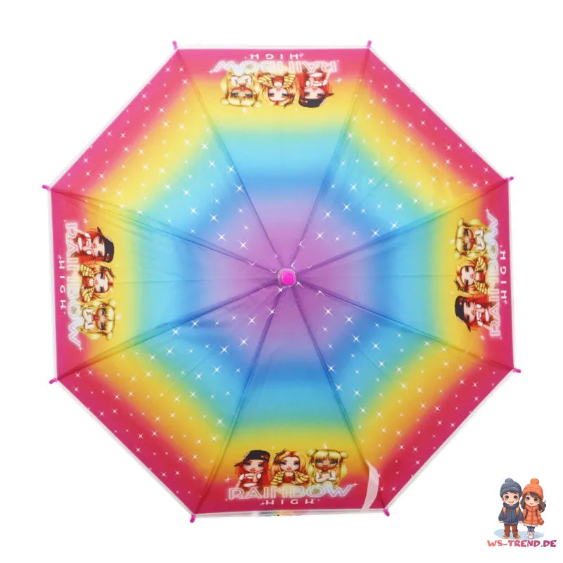 Rainbow High Kinder Regenschirm plus Poncho - WS-Trend.de Regenponcho Schirm D 75cm