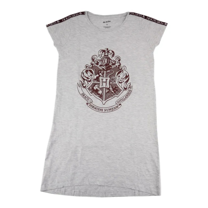 Harry Potter Hogwarts Gryffindor Damen kurzarm Schlafshirt - WS-Trend.de S-XL Baumwolle NEU