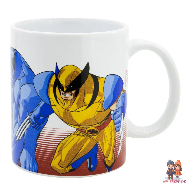 Marvel X-Man Wolverine Teetasse Tasse Kaffeetasse Geschenkidee 325 ml - WS-Trend.de