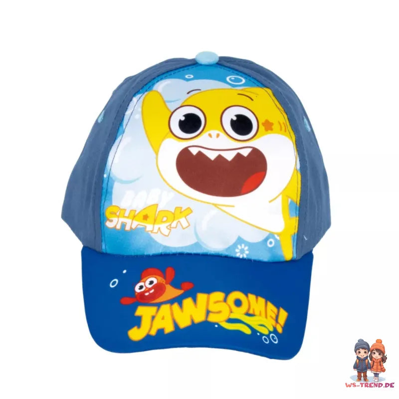 Baby Shark kleine Haie Kinder Basecap - WS-Trend.de Baseball Kappe Mütze Hut 48/51