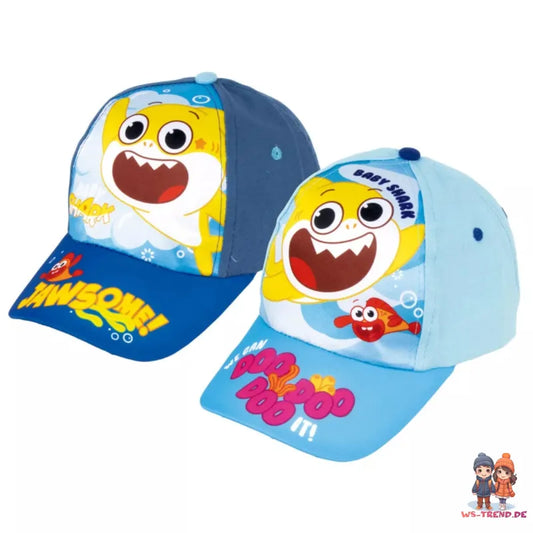 Baby Shark kleine Haie Kinder Basecap - WS-Trend.de Baseball Kappe Mütze Hut 48/51
