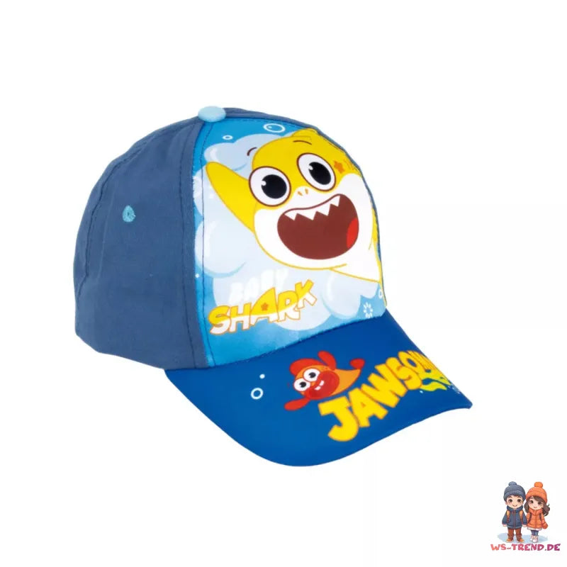 Baby Shark kleine Haie Kinder Basecap - WS-Trend.de Baseball Kappe Mütze Hut 48/51