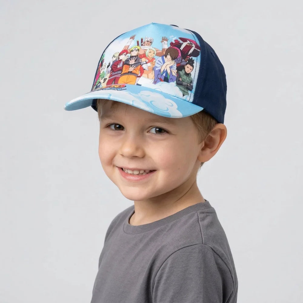 Anime Naruto und seine Freunde Basecap Baseball Kappe Mütze Gr. 55 - WS-Trend.de