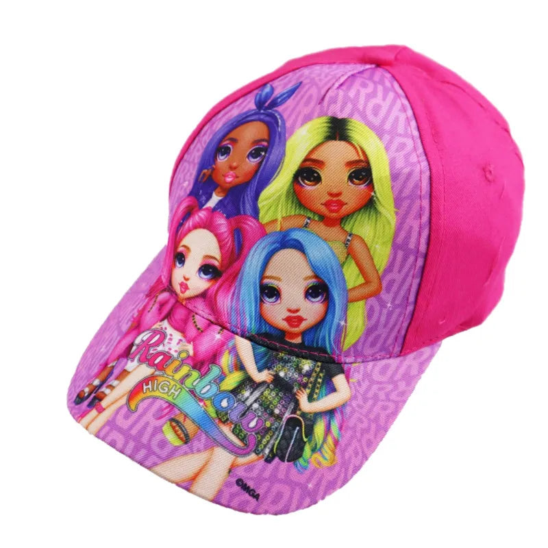 Rainbow High Girls - Kinder Mädchen Basecap - WS-Trend.de - Baseball Kappe Mütze 52 54