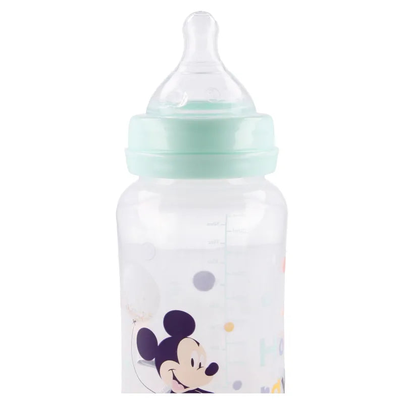 Disney Baby Mickey Maus 2er Set Milchflasche Babyfläschchen ab Monate - WS-Trend.de