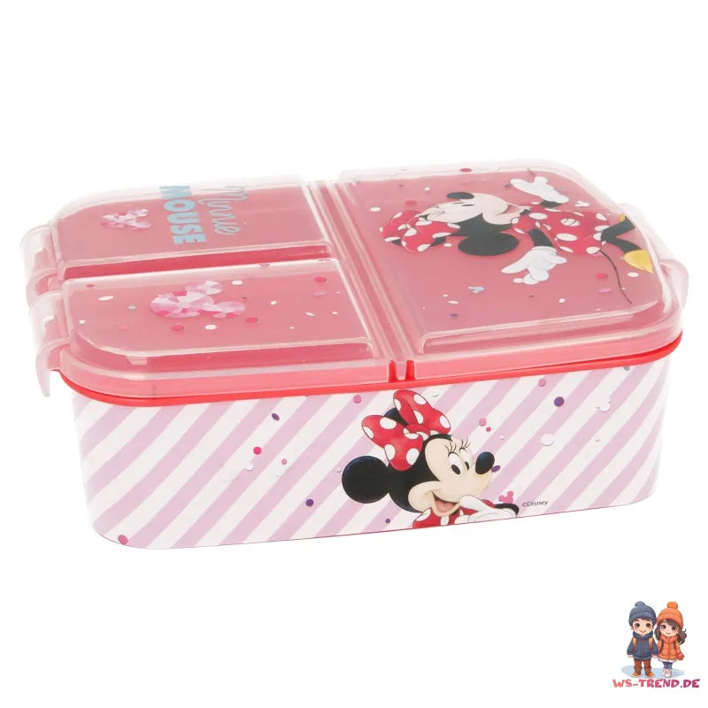 Disney Minnie Maus 2 teiliges Lunch Set Brotdose Trinkflasche 380 ml WS Trend.de